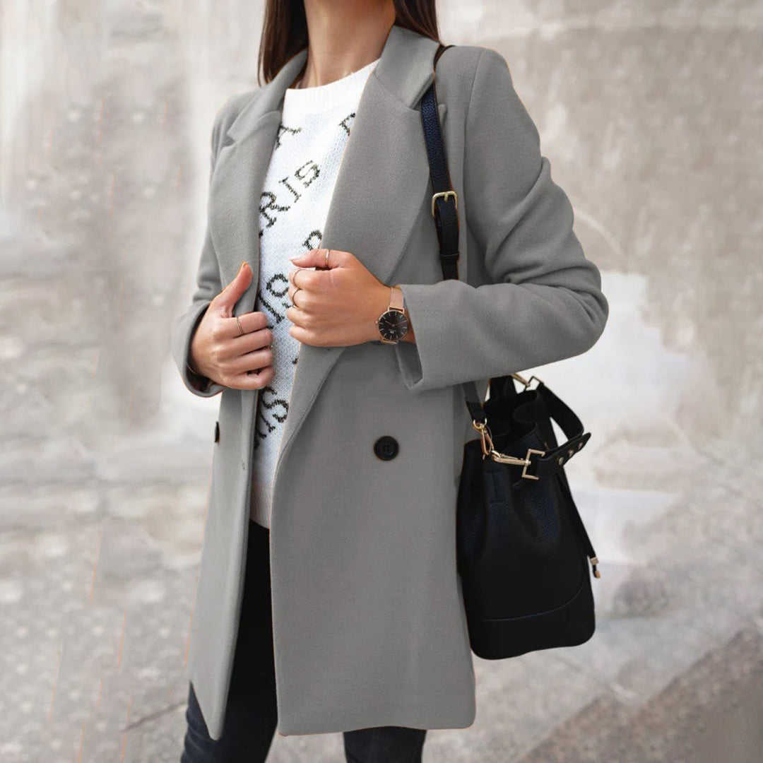 Manteau Long avec Poches pour Femme | Idéal pour l’Hiver