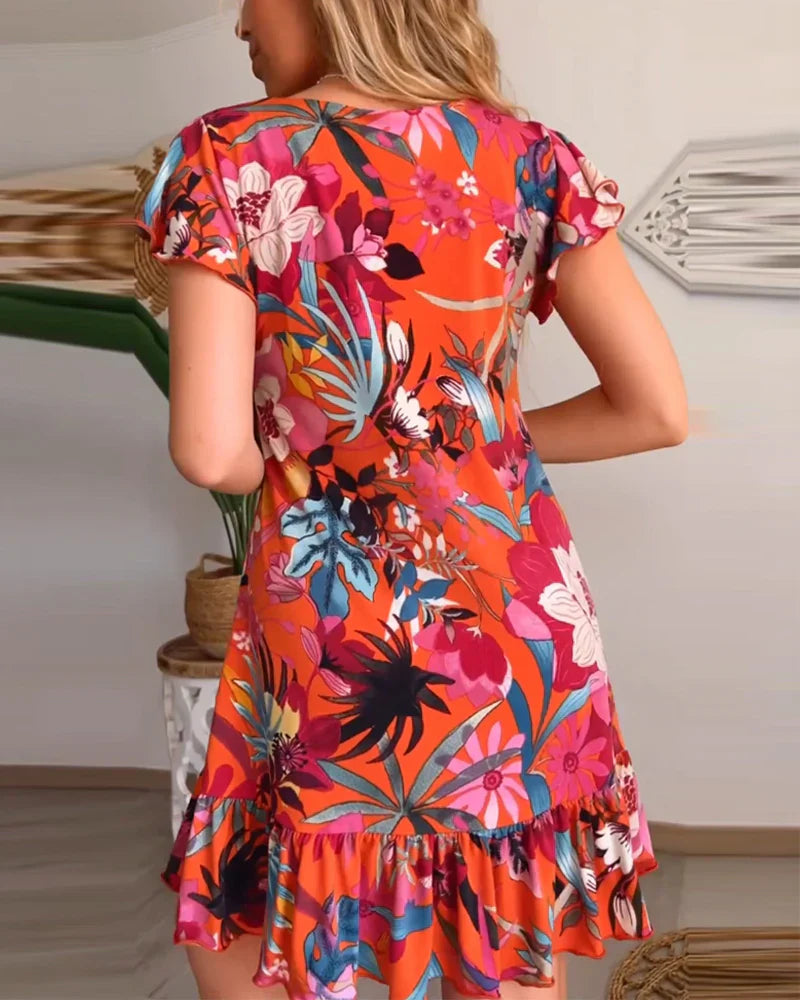 Robe d'Été avec Coupe Aérée pour Femme | Idéale pour les Journées Chaudes ou les Sorties Décontractées