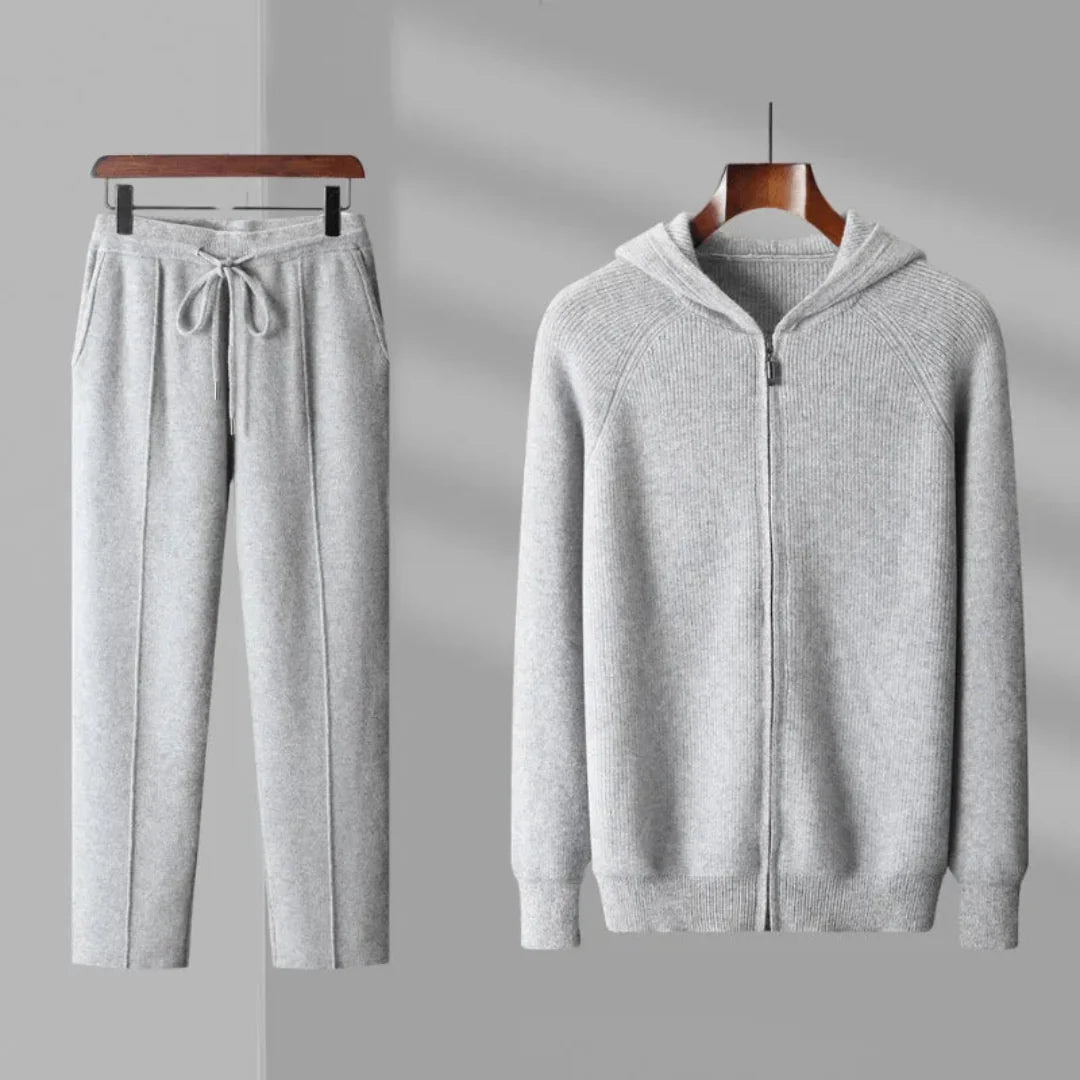 Ensemble Sweat À Capuche Zippé Et Pantalon pour Homme | Idéal pour Usage Quotidien