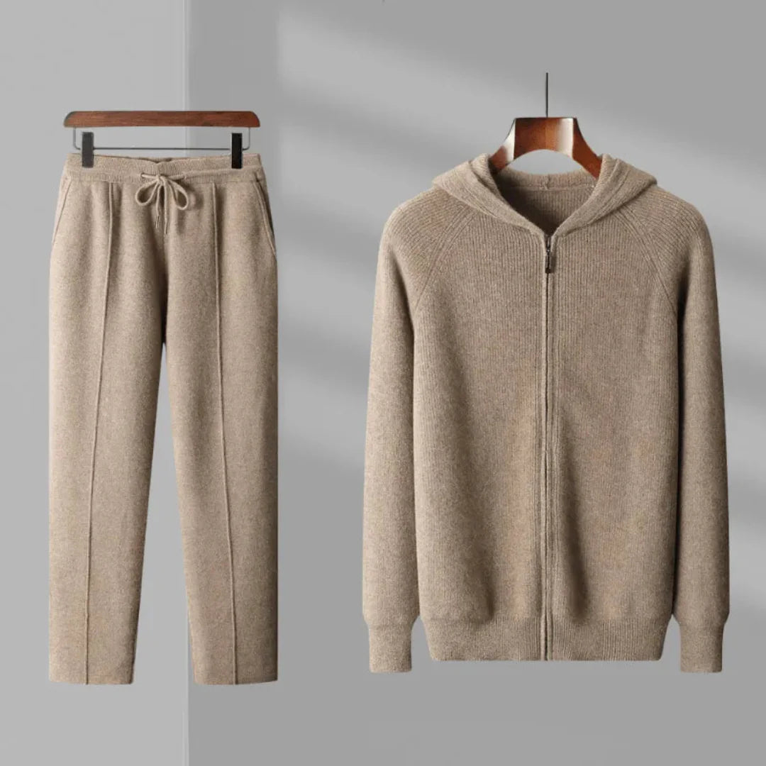 Ensemble Sweat À Capuche Zippé Et Pantalon pour Homme | Idéal pour Usage Quotidien