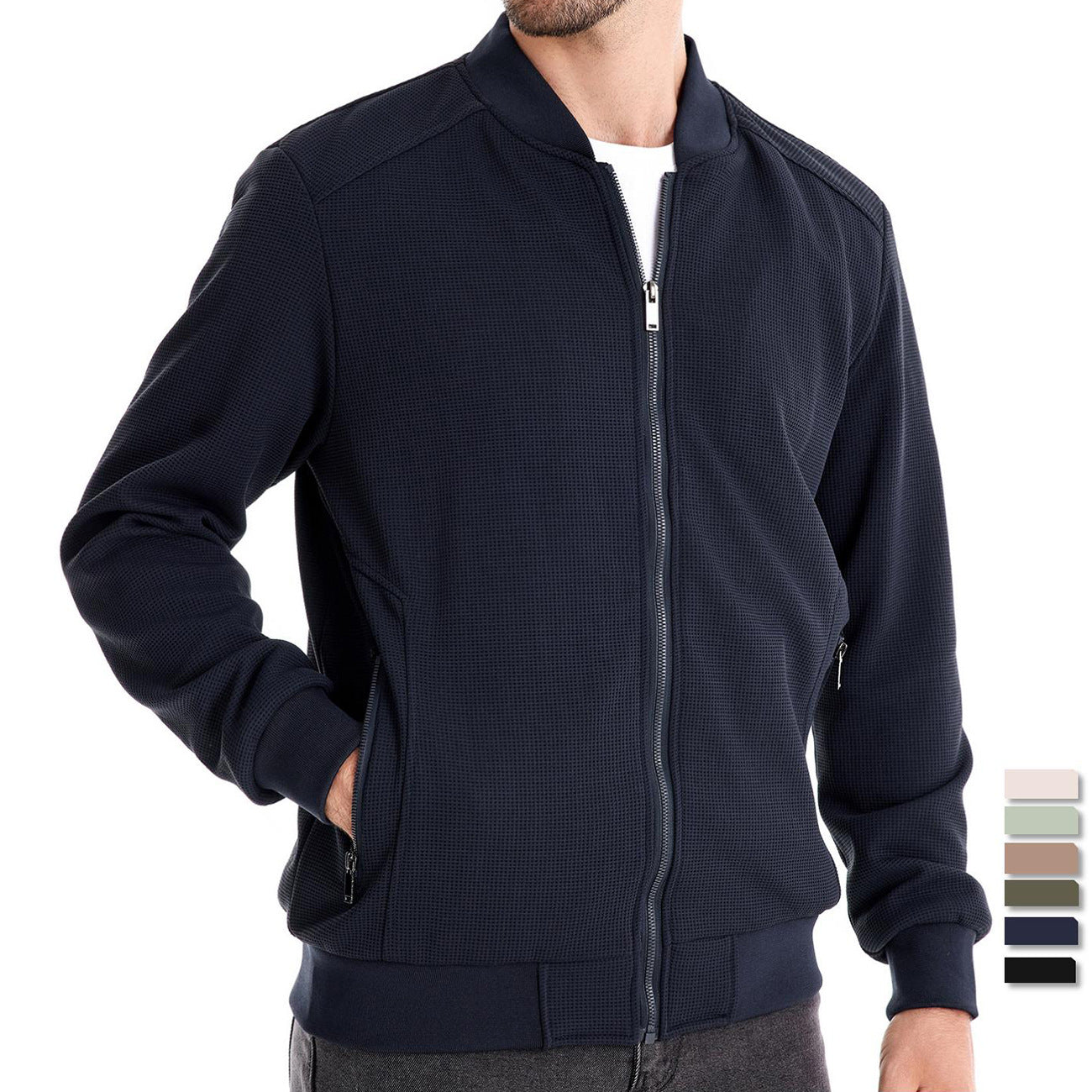 Veste À Capuche Réglable pour Homme avec Poches Multiples | Idéale pour L’Automne Et L’Hiver