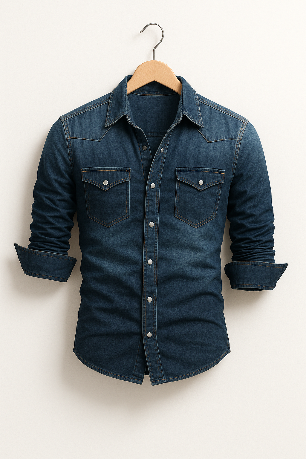 Chemise À Col Classique avec Manches Longues pour Homme | Idéale pour Un Usage Quotidien