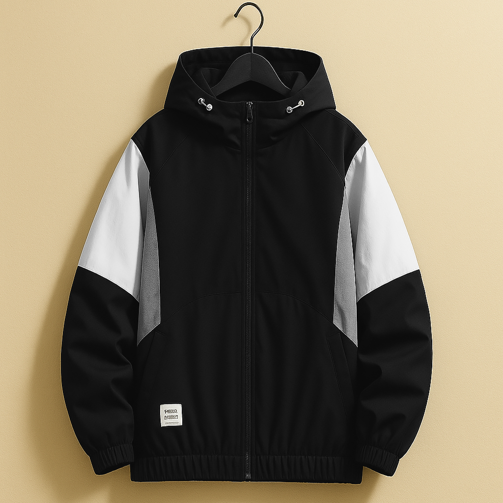 Veste Coupe-Vent À Capuche avec Conception Légère pour Homme | Idéale pour Les Activités En Plein Air