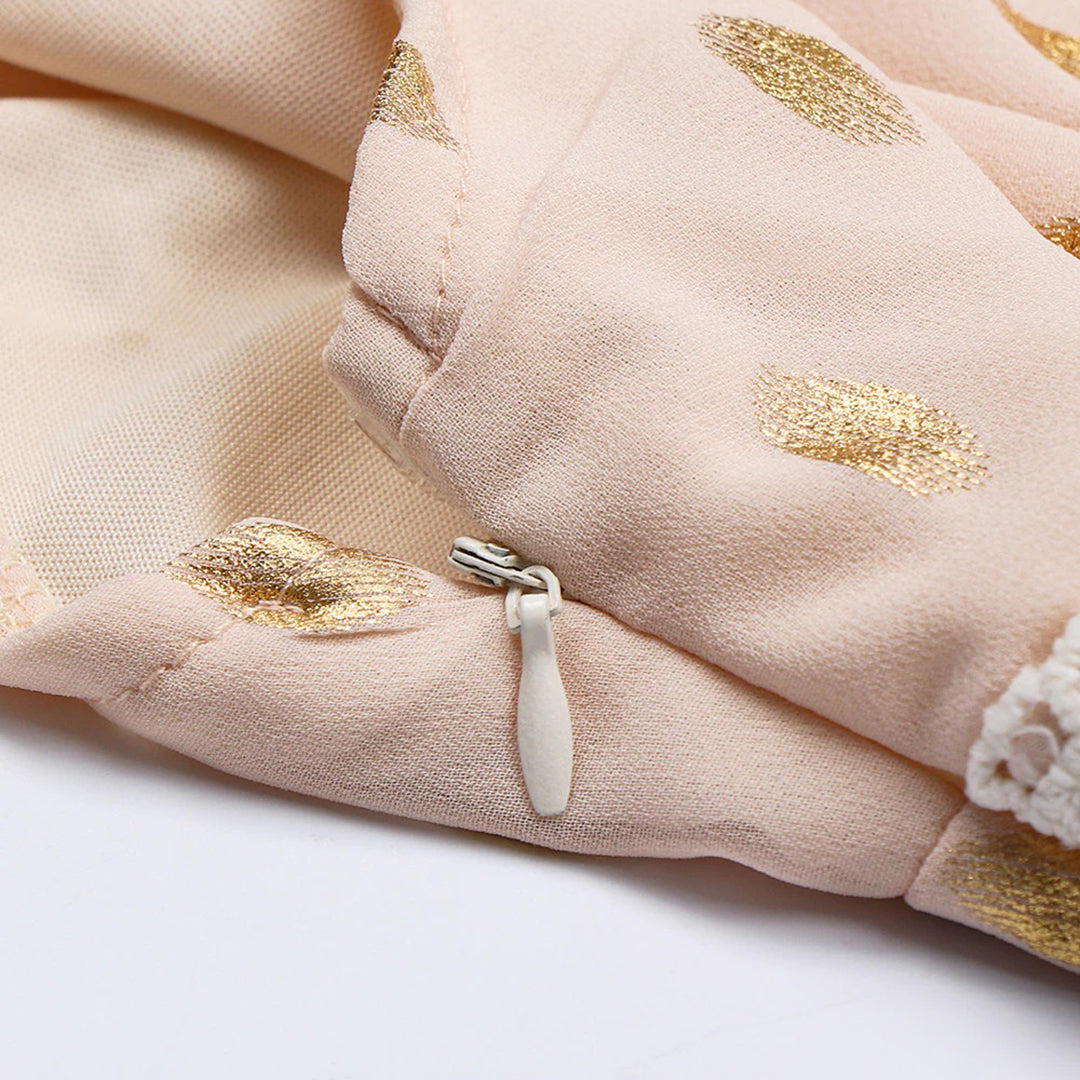 Robe Longue à Détails Boho pour Femme | Idéale pour les Journées d’Été