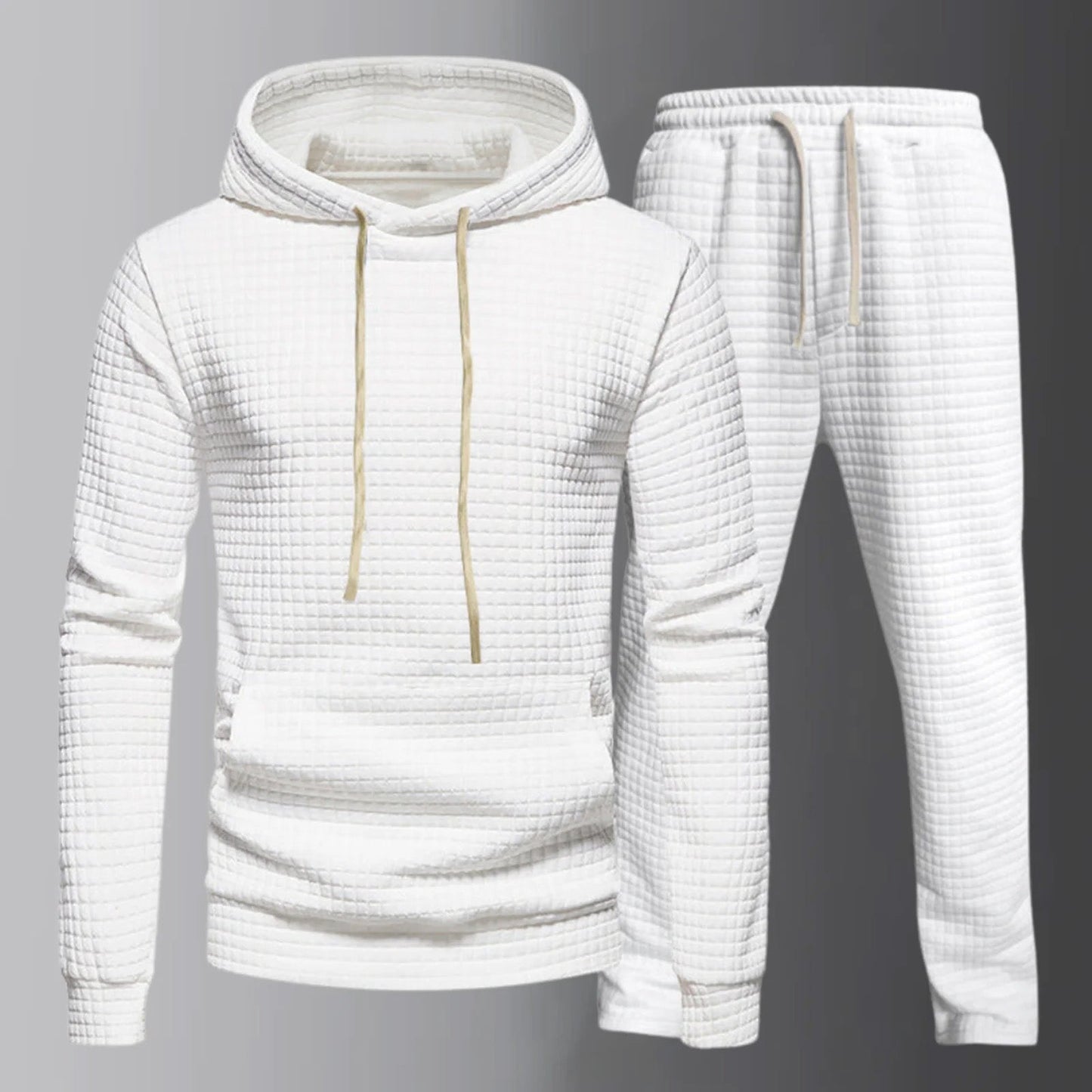 Ensemble Hoodie Et Jogging pour Homme avec Cordon De Serrage | Idéal pour Les Loisirs Et Les Sorties Décontractées