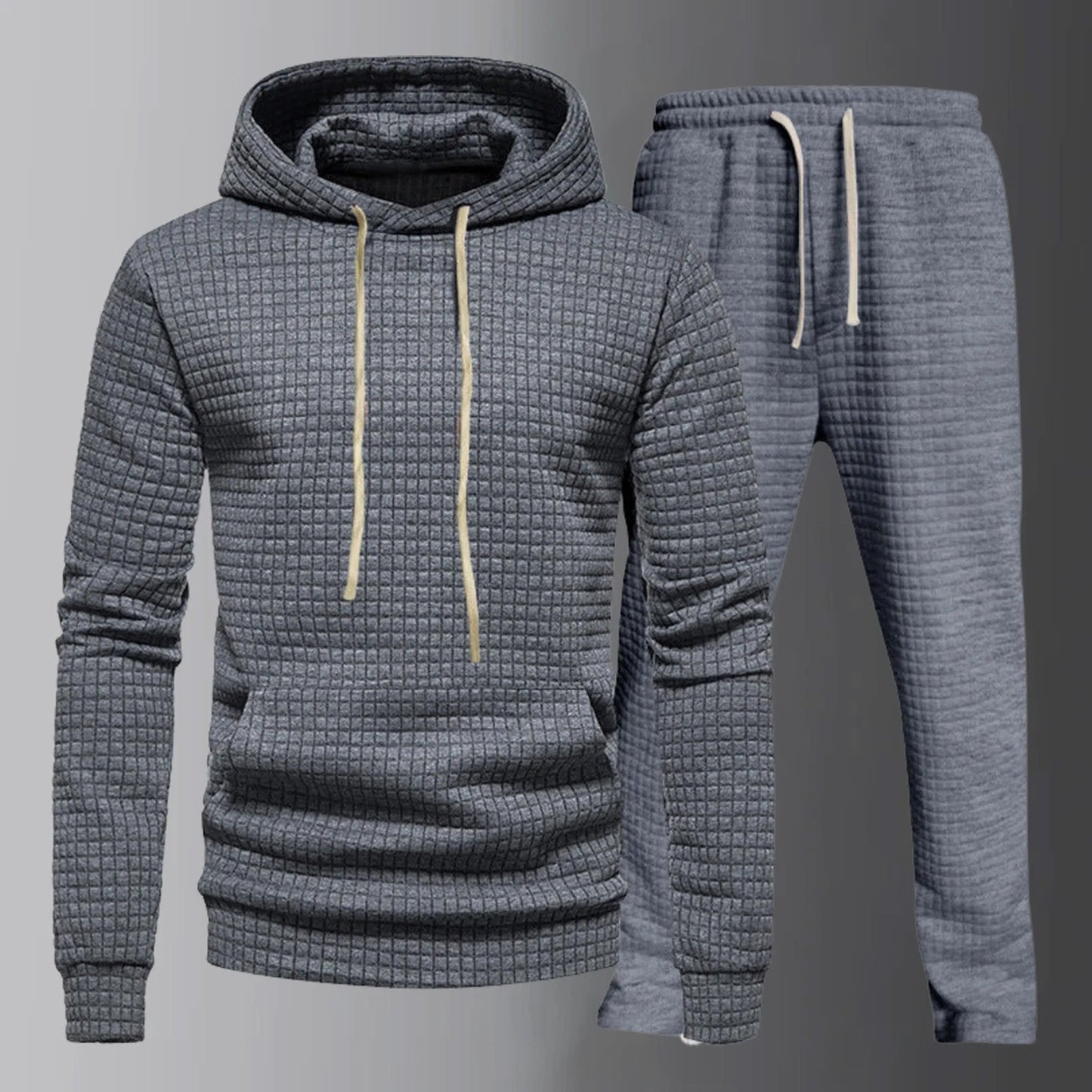Ensemble Hoodie Et Jogging pour Homme avec Cordon De Serrage | Idéal pour Les Loisirs Et Les Sorties Décontractées