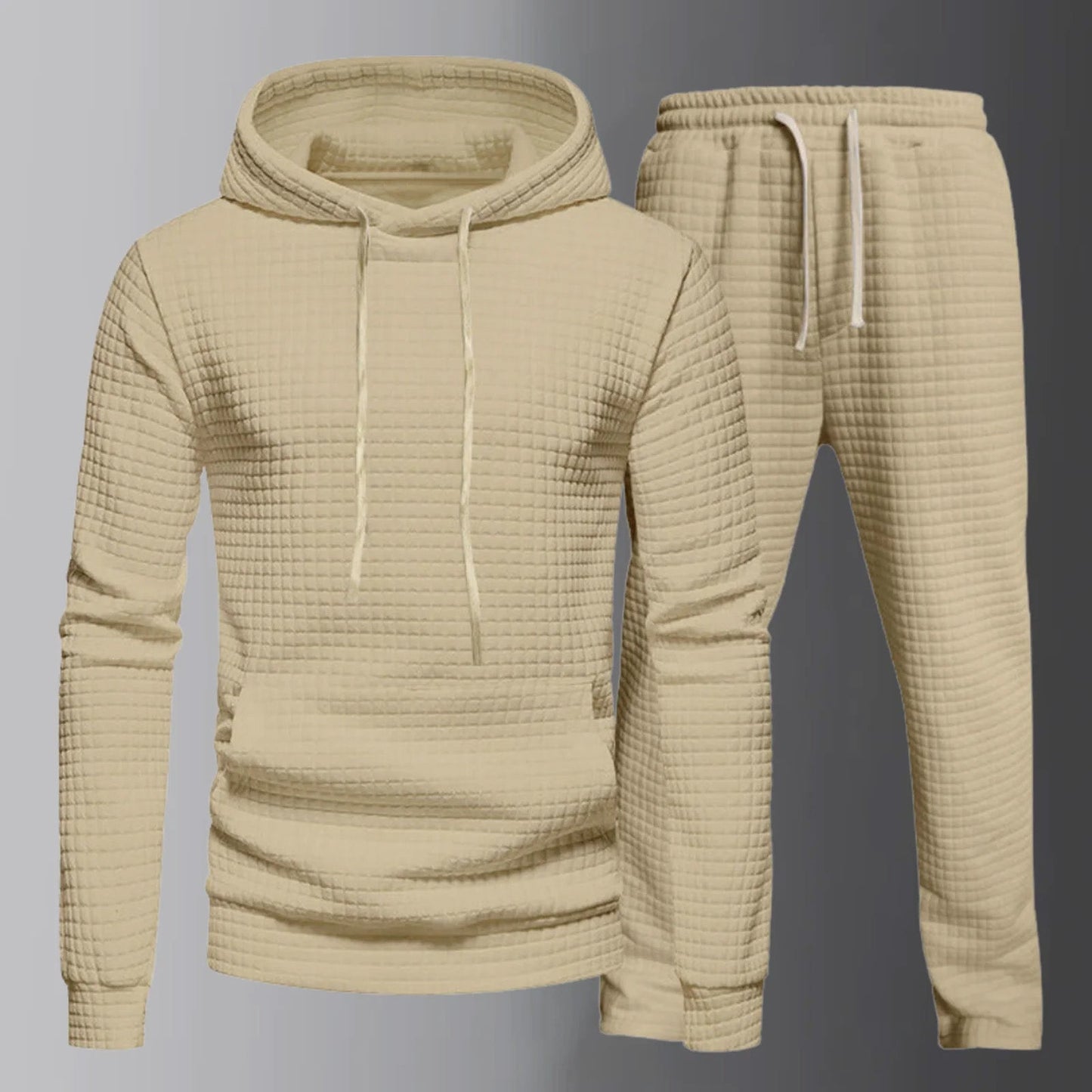 Ensemble Hoodie Et Jogging pour Homme avec Cordon De Serrage | Idéal pour Les Loisirs Et Les Sorties Décontractées