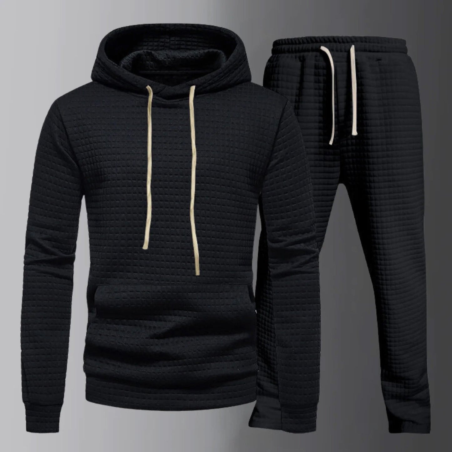 Ensemble Hoodie Et Jogging pour Homme avec Cordon De Serrage | Idéal pour Les Loisirs Et Les Sorties Décontractées