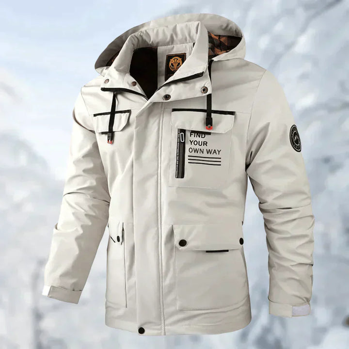 Veste Longue avec Capuche et Multiples Poches pour Homme | Idéale pour l’Hiver