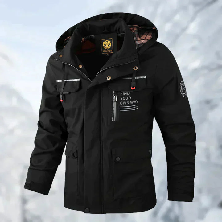 Veste Longue avec Capuche et Multiples Poches pour Homme | Idéale pour l’Hiver