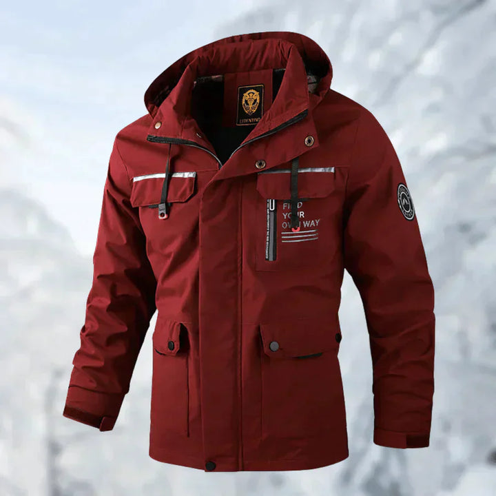Veste Longue avec Capuche et Multiples Poches pour Homme | Idéale pour l’Hiver