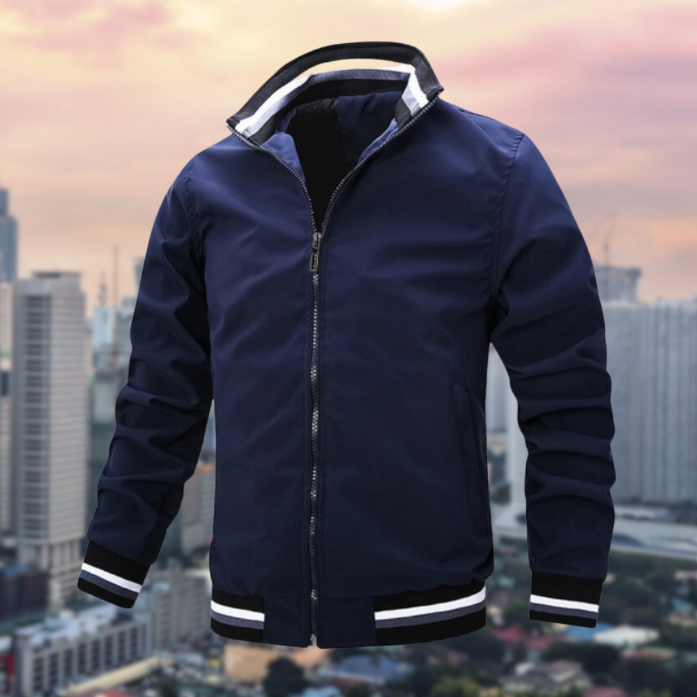 Veste Légère avec Fermeture Avant pour Homme | Idéale pour Printemps et Automne