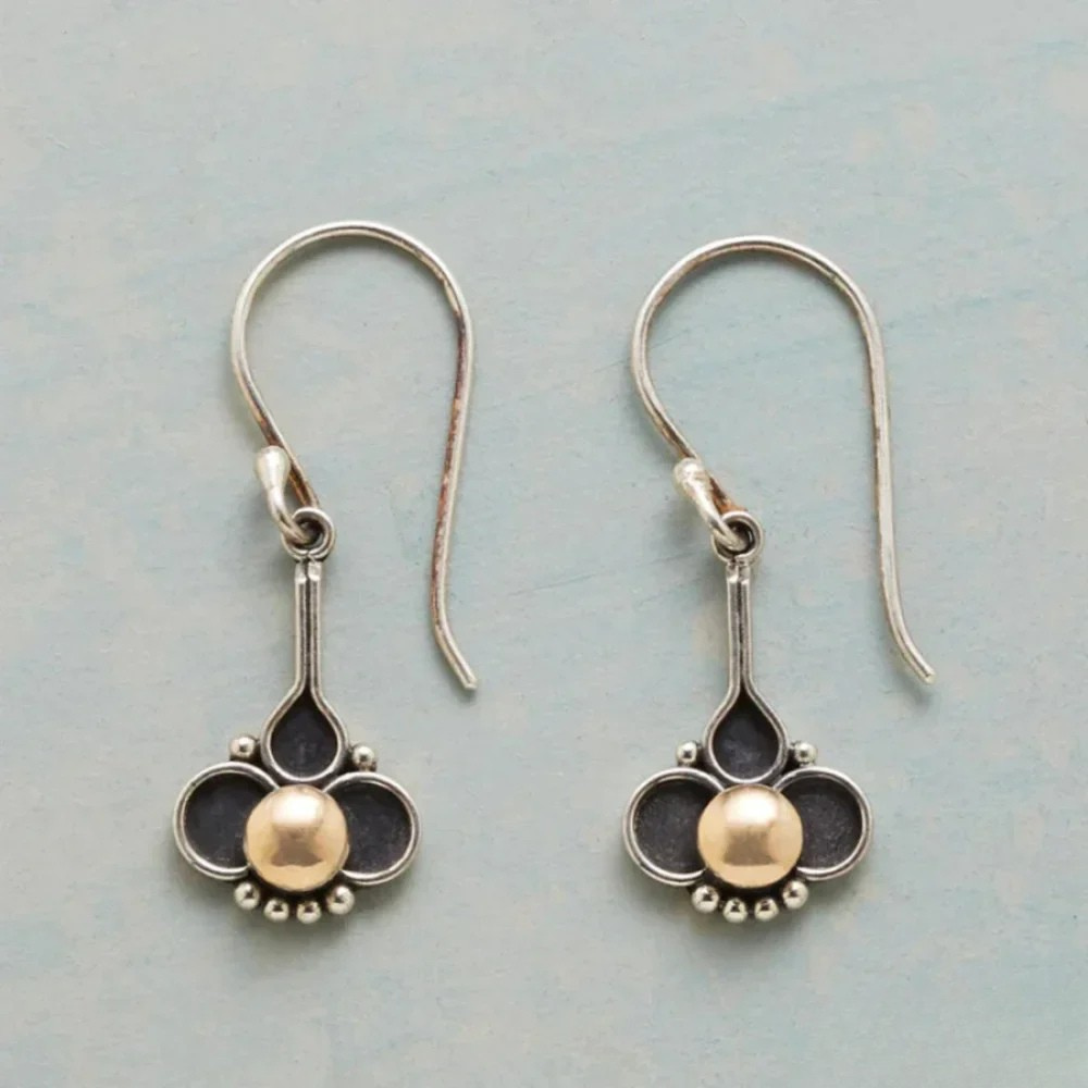 Boucles D’Oreilles Bohèmes Avec Motif Trèfle Et Perles Pour Femmes | Idéales Pour Les Occasions Spéciales