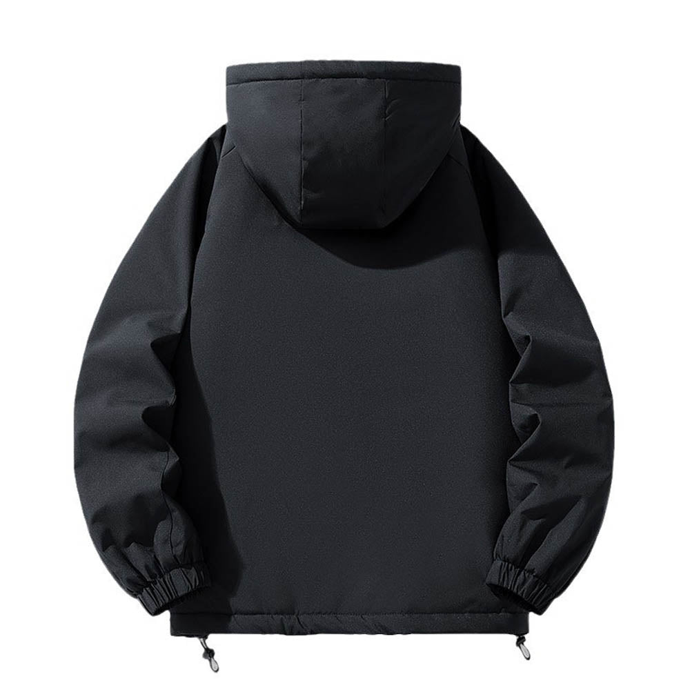 Veste D’Hiver avec Capuche Et Doublure pour Hommes | Idéale pour Saison Froide