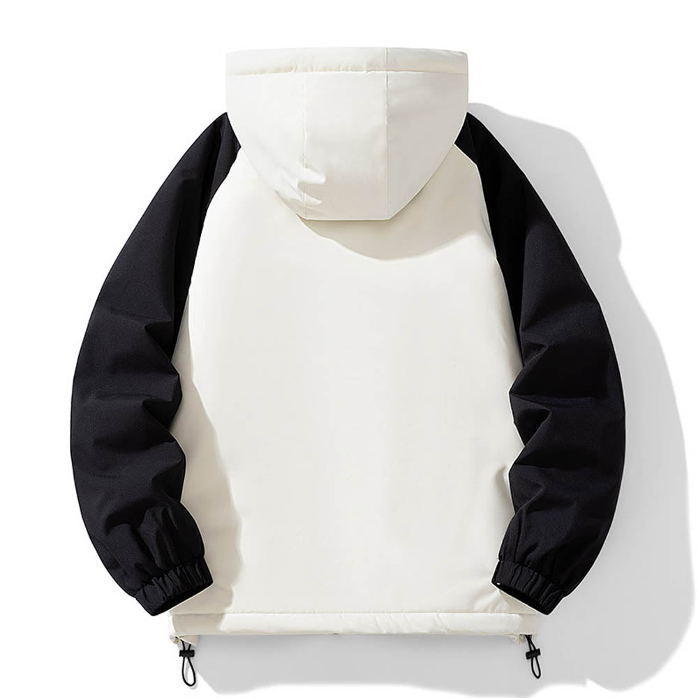 Veste D’Hiver avec Capuche Et Doublure pour Hommes | Idéale pour Saison Froide