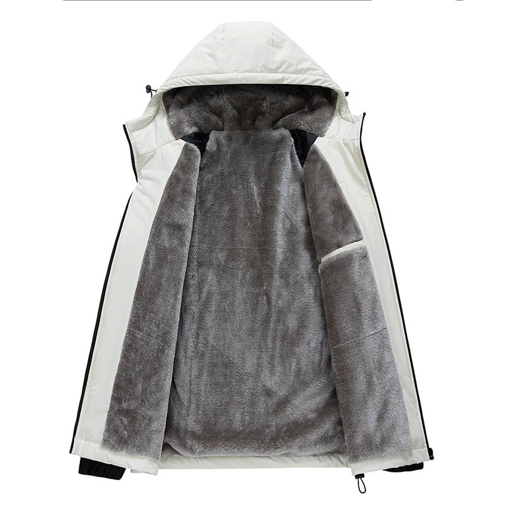 Veste D’Hiver avec Capuche Et Doublure pour Hommes | Idéale pour Saison Froide