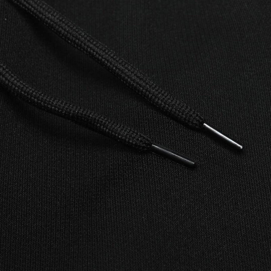 Ensemble De Survêtement Noir pour Homme avec Hoodie Et Pantalon | Idéal pour Le Sport Et Les Loisirs