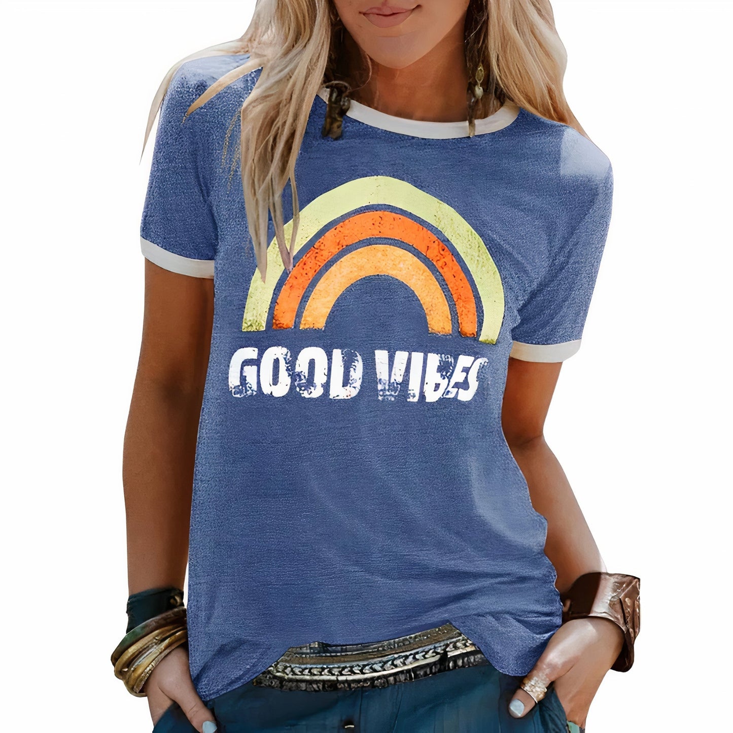 T-Shirt à Imprimé Rétro pour Adultes | Idéal pour les Journées d’Été