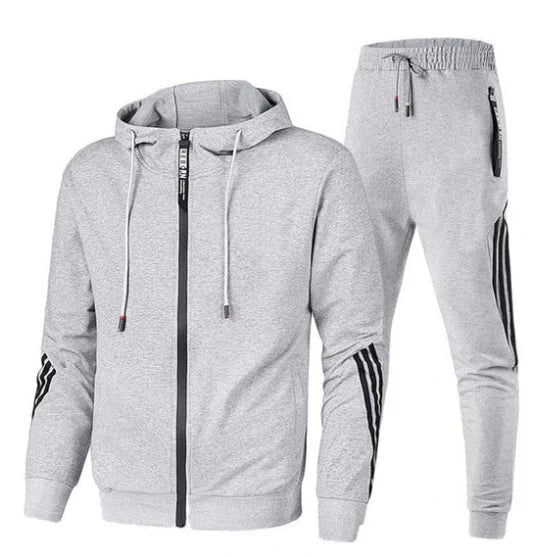 Ensemble de Survêtement pour Homme avec Sweat et Pantalon Coordonnés | Idéal pour le Sport et les Loisirs