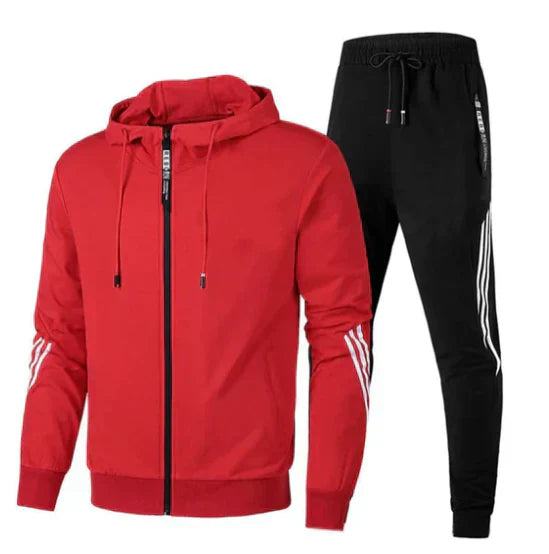 Ensemble de Survêtement pour Homme avec Sweat et Pantalon Coordonnés | Idéal pour le Sport et les Loisirs