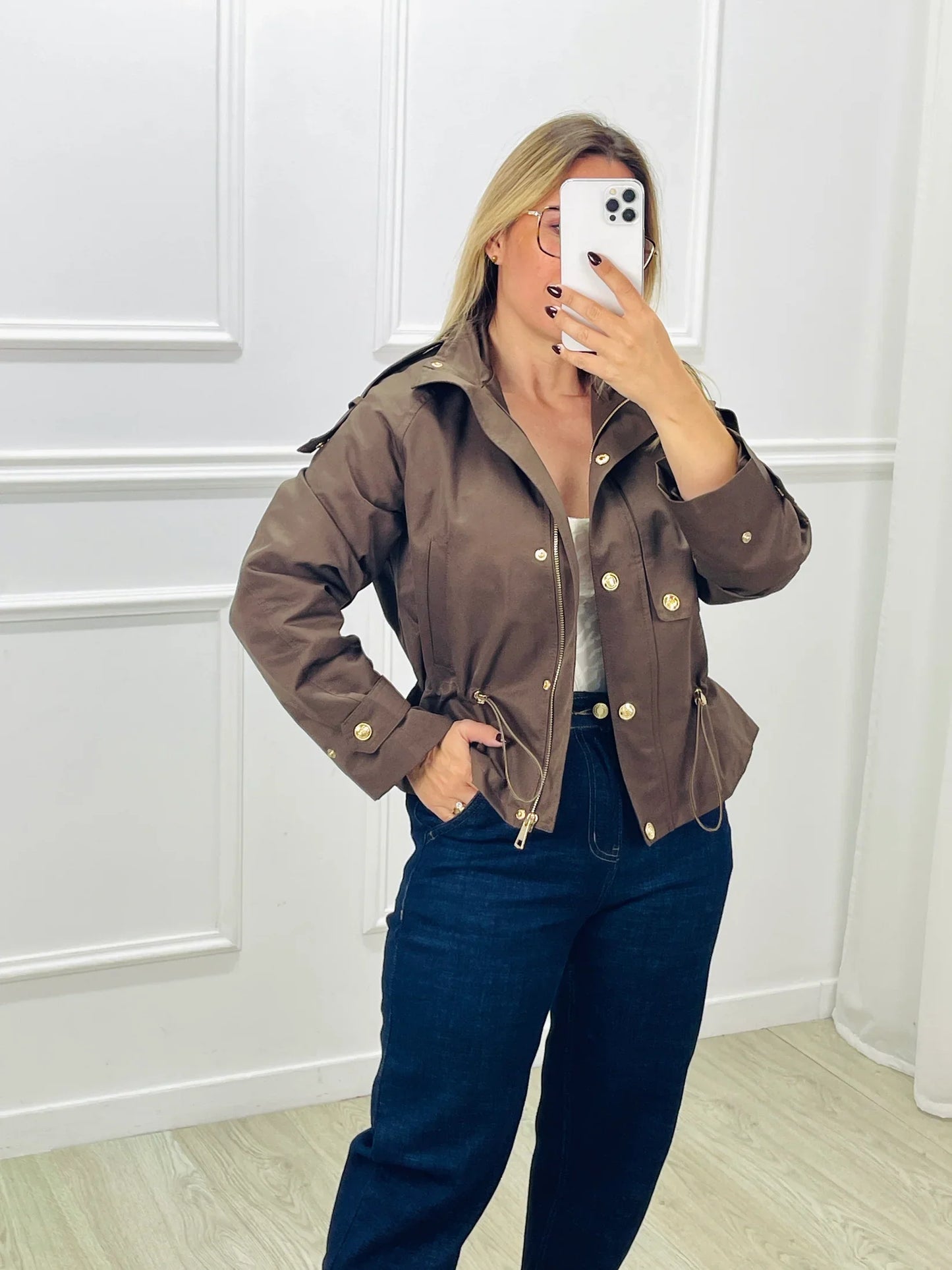 Trench Long avec Ceinture pour Femme | Idéal pour la Mi-Saison et les Déplacements Quotidiens