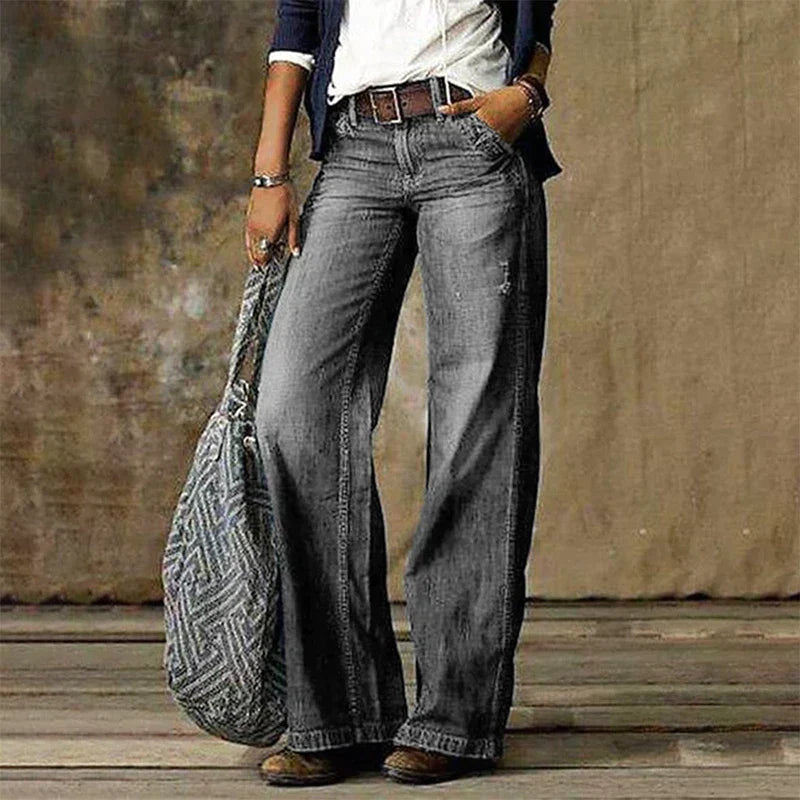 Pantalon à Détails Visuels pour Femme | Idéal pour Tenues Quotidiennes ou Semi-Formelles