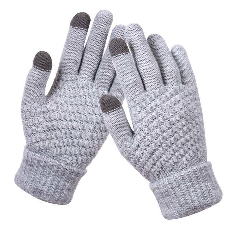 Gants d’Hiver avec Motif Texturé pour Femme | Idéals pour les Journées Froides