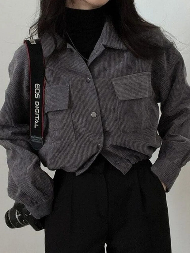 Veste Courte à Coupe Cintrée Pour Femme | Idéal Pour la Mi-Saison