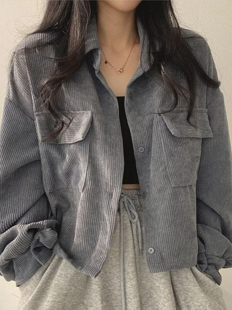 Veste Courte à Coupe Cintrée Pour Femme | Idéal Pour la Mi-Saison
