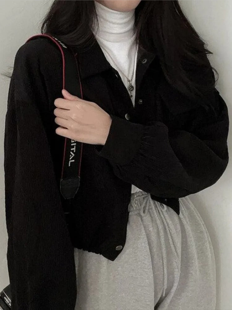 Veste Courte à Coupe Cintrée Pour Femme | Idéal Pour la Mi-Saison