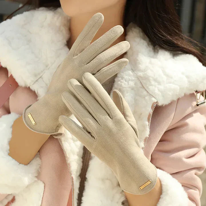 Gants d’Hiver avec Finition Douce pour Femme | Idéals pour les Journées Froides