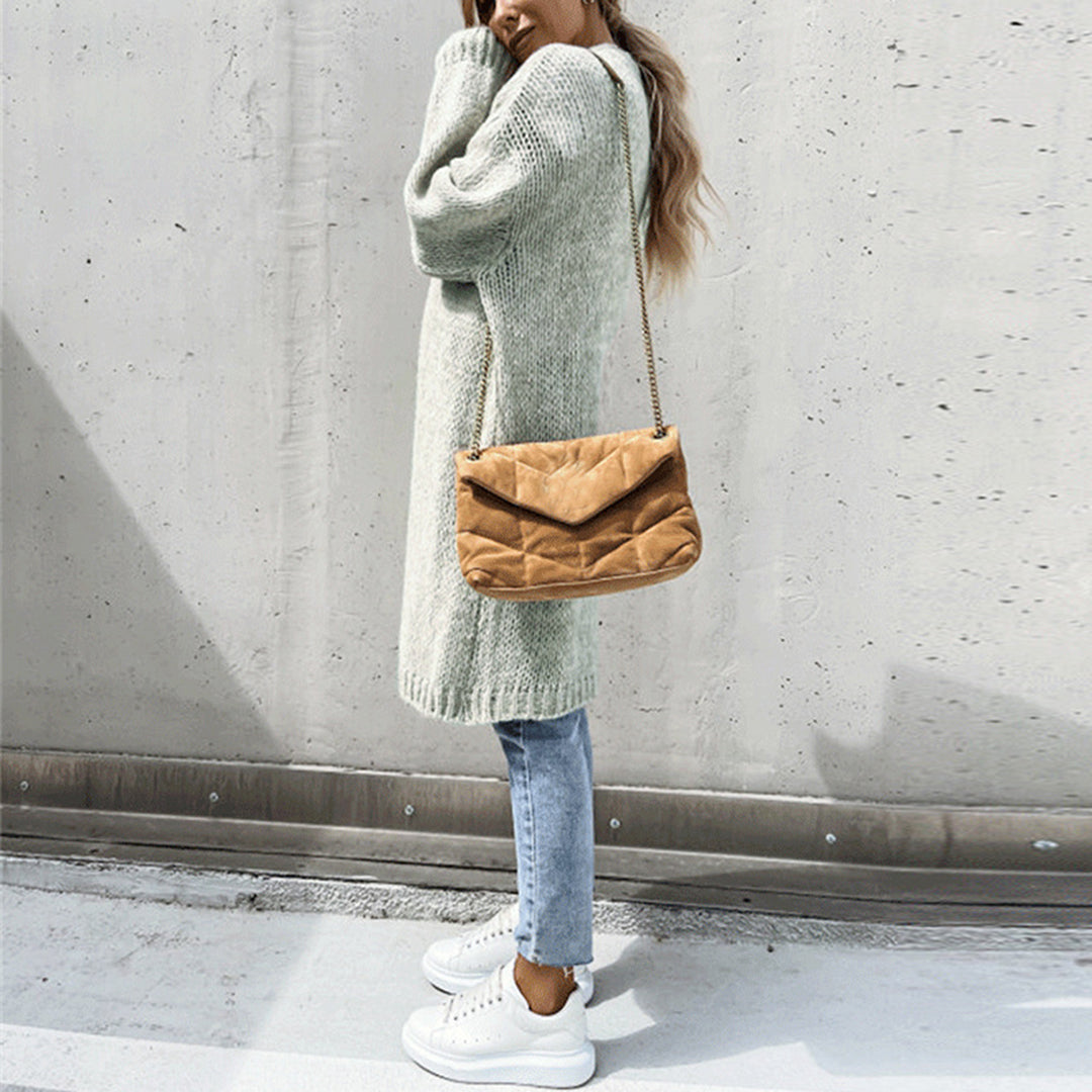 Gilet Long avec Coupe Décontractée pour Femmes | Idéal pour l'Hiver