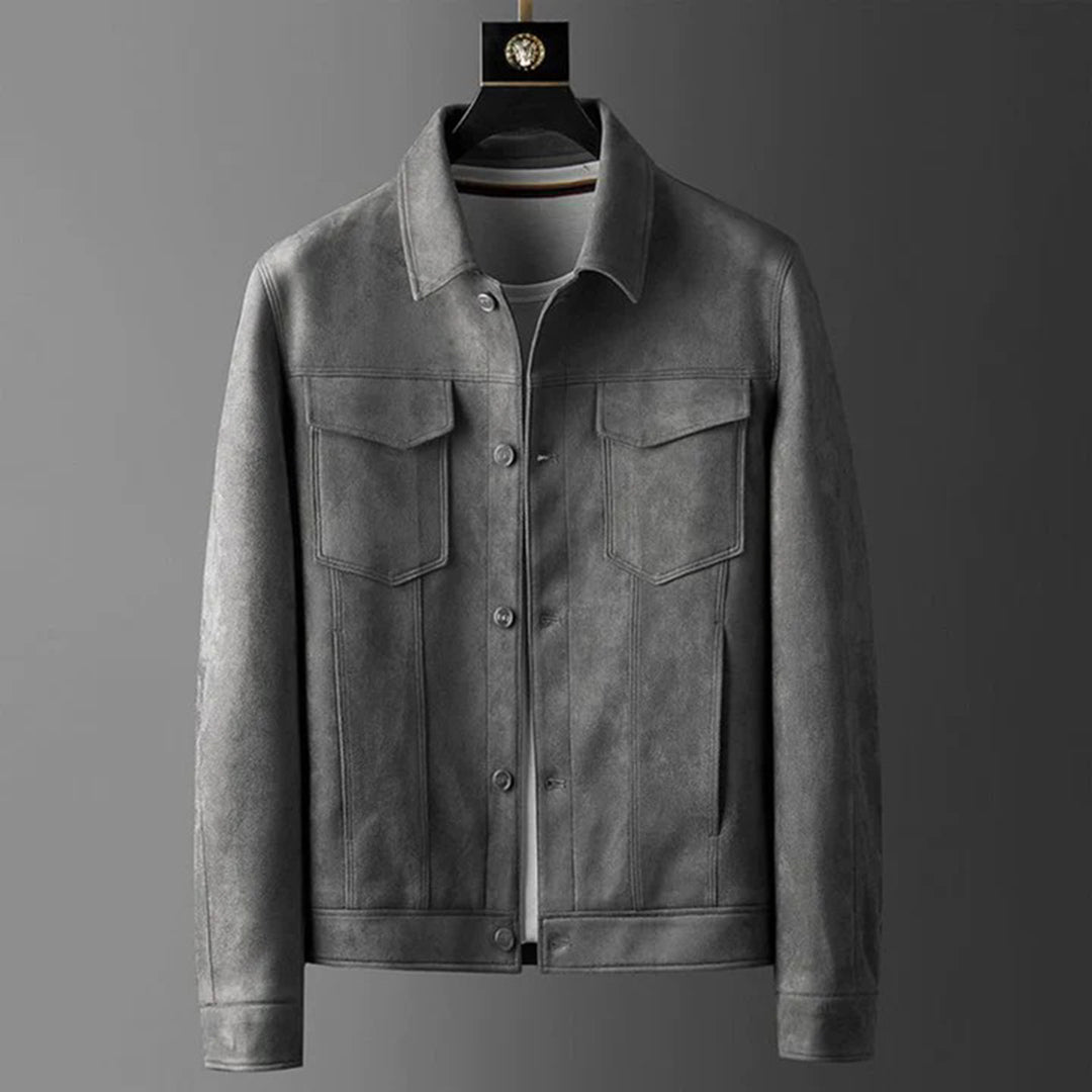 Veste à Coupe Sportive avec Fermeture Zippée pour Homme | Idéale pour l’Automne et l’Hiver