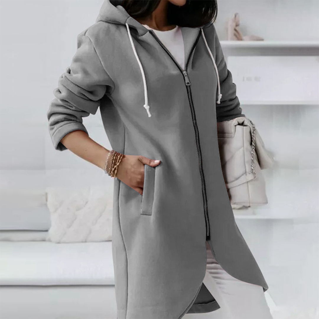 Gilet Long avec Fermeture Ouverte pour Femme | Idéal pour Bureau ou Quotidien
