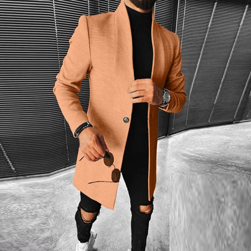 Veste À Motif Géométrique avec Coupe Ajustée pour Hommes | Idéale pour La Mi-Saison Et Les Sorties