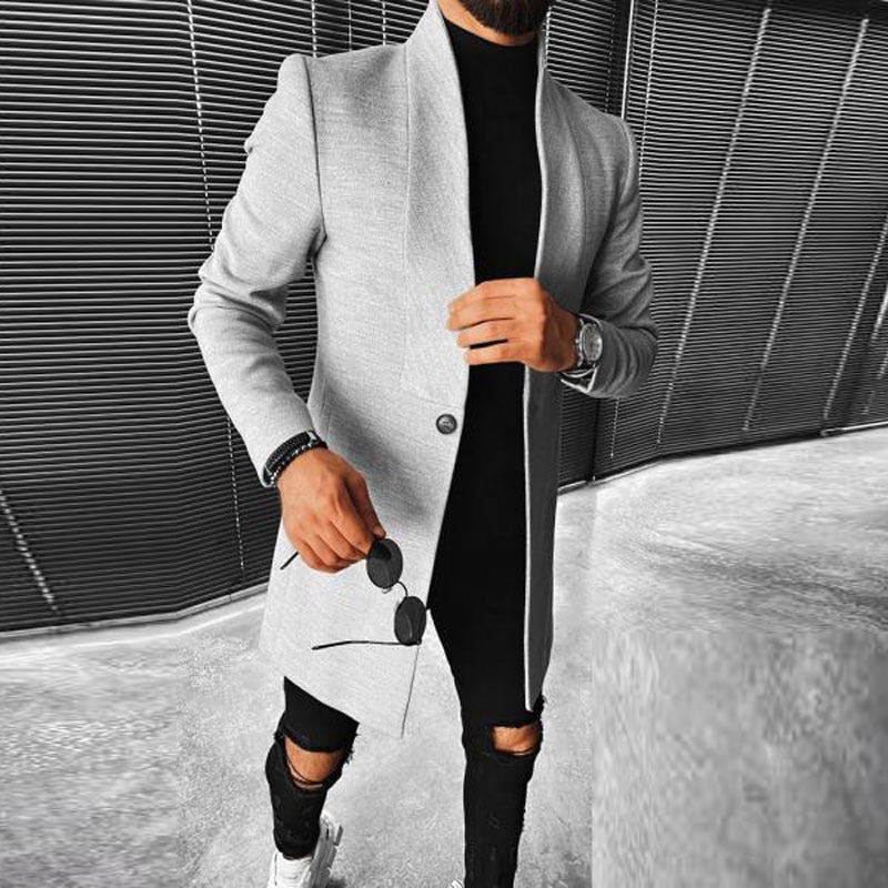 Veste À Motif Géométrique avec Coupe Ajustée pour Hommes | Idéale pour La Mi-Saison Et Les Sorties