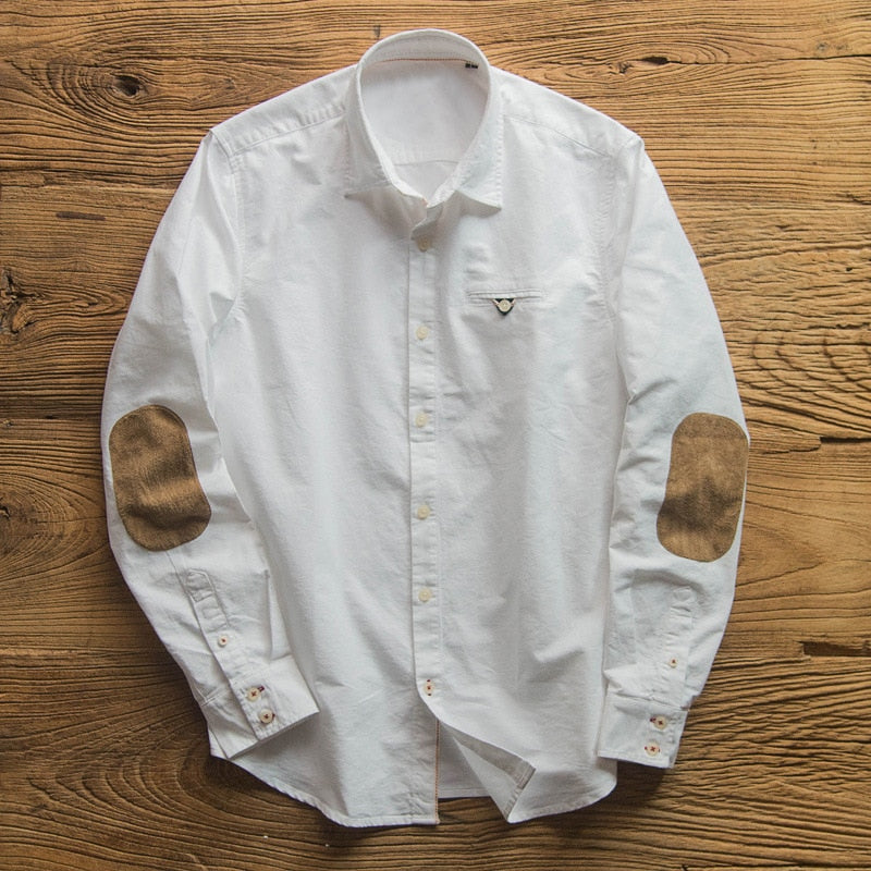 Chemise de Bureau avec Manches Longues pour Homme | Idéale pour le Travail et les Réunions