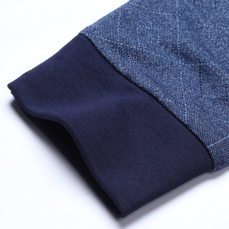 Chemise à Manches Longues avec Col Trois Boutons pour Homme | Idéale pour le Quotidien