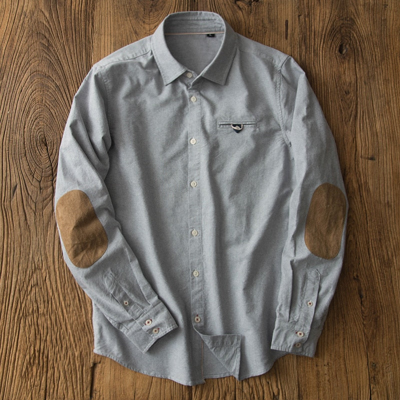 Chemise de Bureau avec Manches Longues pour Homme | Idéale pour le Travail et les Réunions