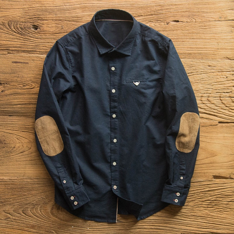 Chemise de Bureau avec Manches Longues pour Homme | Idéale pour le Travail et les Réunions