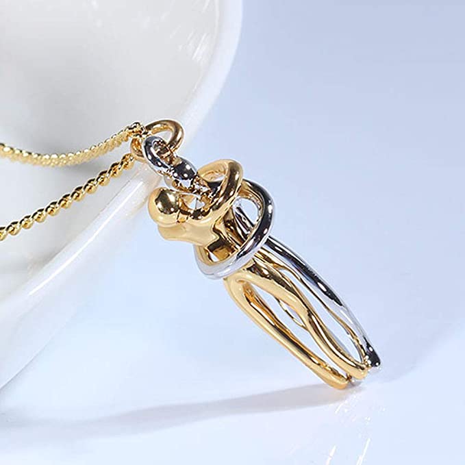 Collier avec Pendentif Couple pour Femme | Idéal pour Offrir À Un Proche