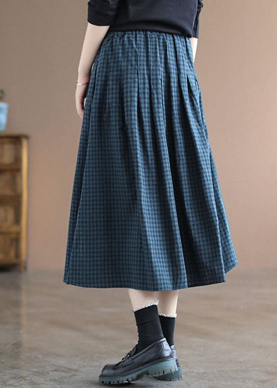 Jupe Midi Avec Motif À Carreaux Pour Femmes | Idéale Pour Été Et Usage Quotidien