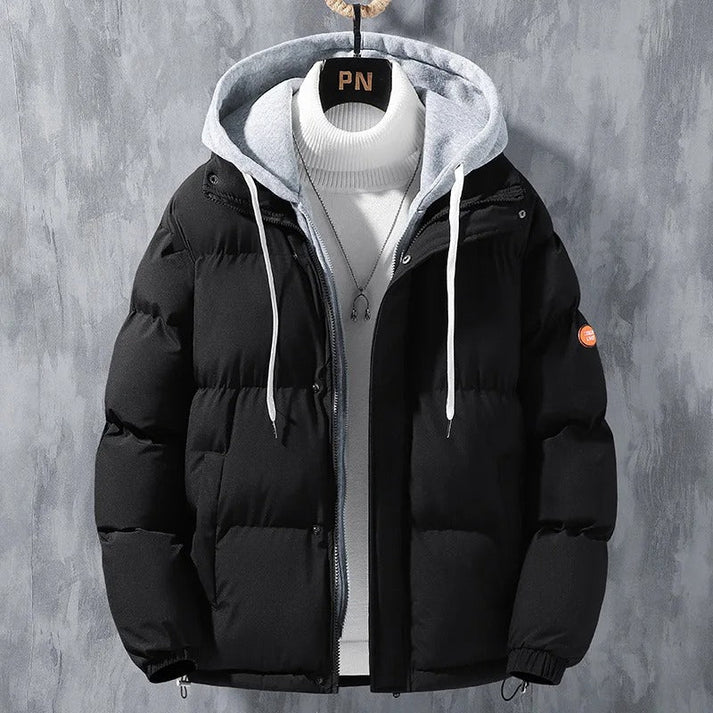 Veste D’Hiver avec Capuche Et Fermeture Zippée pour Homme | Idéal pour L’Hiver