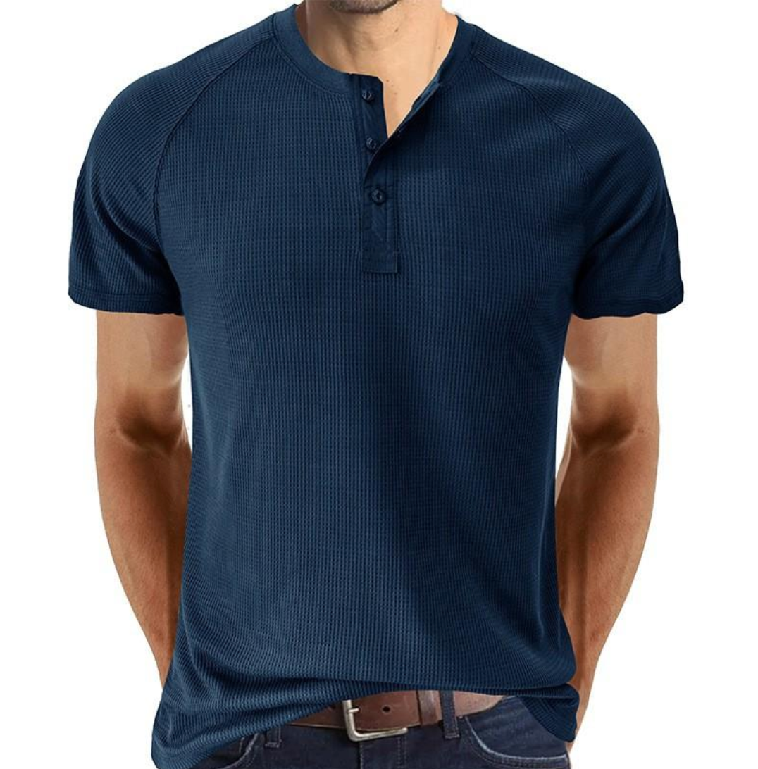 Chemise À Manches Courtes avec Boutons pour Hommes | Idéale pour Usage Quotidien