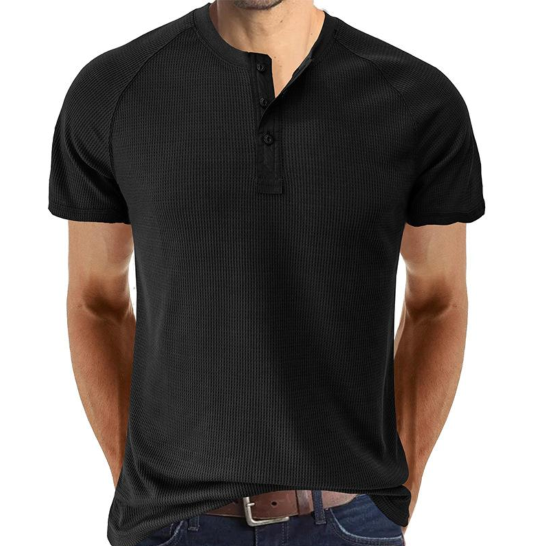 Chemise À Manches Courtes avec Boutons pour Hommes | Idéale pour Usage Quotidien