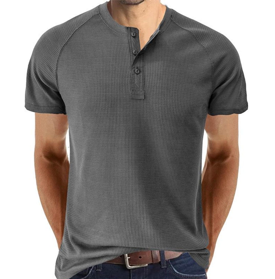 Chemise À Manches Courtes avec Boutons pour Hommes | Idéale pour Usage Quotidien