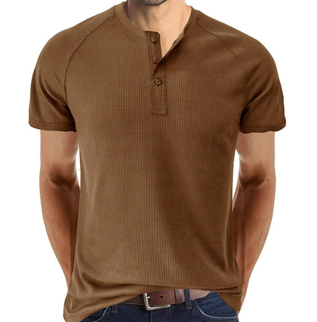 Chemise À Manches Courtes avec Boutons pour Hommes | Idéale pour Usage Quotidien