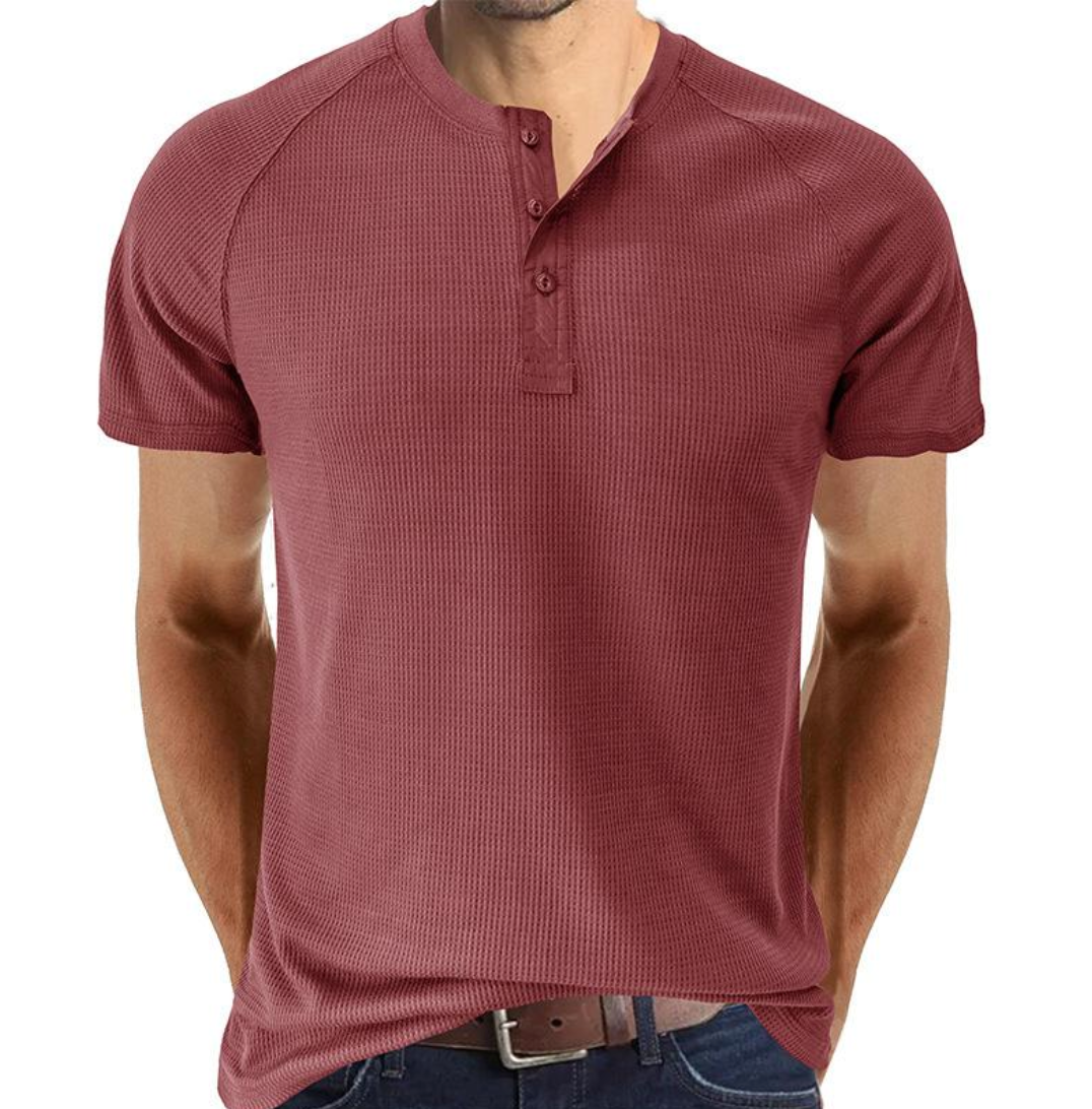 Chemise À Manches Courtes avec Boutons pour Hommes | Idéale pour Usage Quotidien