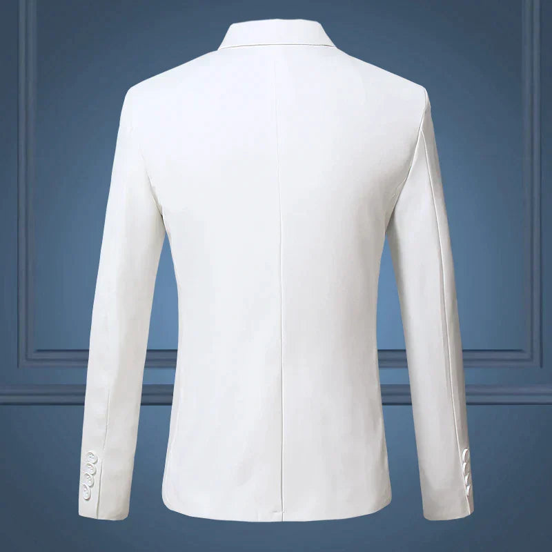 Blazer À Coupe Standard Avec Col Classique Pour Homme | Idéal Pour Usage Quotidien Et Occasions Formelles