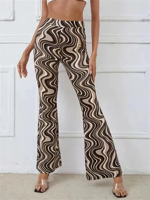 Pantalon à Coupe Droite et Taille Moyenne pour Femme | Idéal pour le Bureau et les Loisirs
